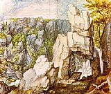 Rocky Landscape by Roelandt Jacobsz Savery